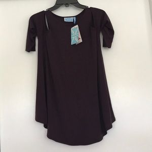 NWT Survival cold shoulder top size Medium